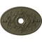 Ekena Millwork Alexa Medallion (Canopies up to 5 5/8"), 30 3/4"W x 21 1/4"H x 3 7/8"ID x 1 5/8"P, Painted Turtle CM21X30ALPTF - alternate 1